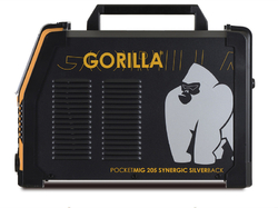 Iweld Gorilla Pocketmig 205 Synergic Silver Back
