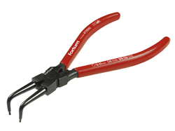 Kleště FORTUM seeger zahnuté vnitřní, 180mm