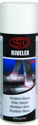  RIVELEX 200 Bílý detekční sprej pro zjišťování trhlin po svařování 400 ml 